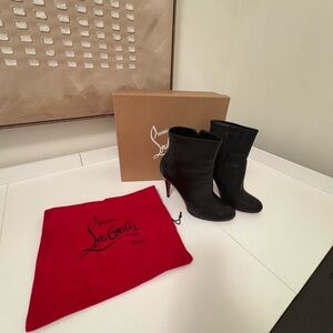 Christian Louboutin Bello 100 Botta Ankle Boots